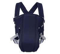 Qiilu écharpe bébé 1Pc nouveau-né porte-bébé sac à dos respirant avant dos porte-écharpe (bleu puericulture cale Bleu marine
