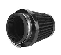 Qiilu Filtre à air de moto, accessoire modifié universel de décapant de filtre à air de champignon(48MM)