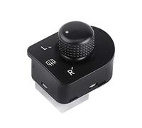 Qiilu Interrupteur de rétroviseur, contrôle de la chaleur de la fenêtre du commutateur de rétroviseur du conducteur de voiture pour 4 MK4