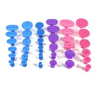 Qiilu Kit de 36 languettes de débosselage sans Peinture Professionnelles pour la réparation des dommages causés par la grêle et Le débosselage de Petites Bosses sur la carrosserie