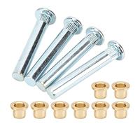 Qiilu Kit de Bague de Goupille de Charnière de Porte Kit de Bague de Goupille de Charnière de Porte de Voiture en Métal pour Camionnette D22 Frontier UTE 1997-2005