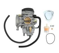 Qiilu Kit de Carburateur ATV pour Bombardier OUTLANDER 400 4x4 2004 à 2008 Ensemble de Filtre de Carburateur de Remplacement Ensemble de Joints de Boulon