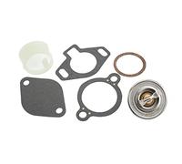 Qiilu Kit de Thermostat, Joint de Kit de Thermostat pour MerCruiser avec Manchon 160° 4.3L 5.0L 5.7L 7.4L 8.2L 1987 Up