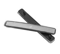 Qiilu Lampe de Réflecteur de Pare-chocs Arrière 7E0945105 7E0945106 pour T5 2003-3011, Paire de Réflecteur de Pare-chocs Arrière de Remplacement (Blanc)
