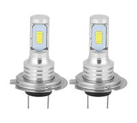 Qiilu lampe led voiture h7 ampoule h7 bleu Ampoule antibrouillard, 2Pcs 80W 8000K Universal H7 LED Lampe de phare antibrouillard blanc 12-24V
