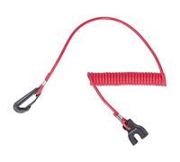 Qiilu Lanière de Sécurité pour Interrupteur D'arrêt D'urgence de Moteur de Bateau Attache de Lanière de Sécurité pour Interrupteur D'arrêt D'urgence 0176288 pour Moteurs Hors-bord Johnson Evinrude OMC