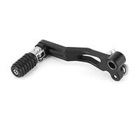 Qiilu Levier de changement d'orteil CNC pour moto - Pédale de changement de vitesse pliable - Convient pour Kawasaki Ninja 250R/300/Z250/Z300 (noir) normal