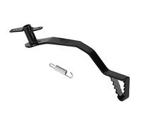 Qiilu Levier de frein arrière de moto pédale de levier de frein hydraulique arrière et ressort adapté pour Pit Dirt Bike