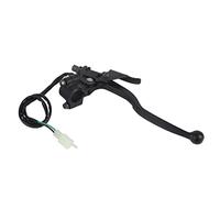 Qiilu Levier de frein de stationnement 7/8" en aluminium et ABS pour quads et VTT 200 cm³, 250 cm³ et 300 cm³ - Compatible avec Sunl, BMX, Loncin, J t Baja