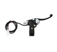 Qiilu Levier de Frein Droit, 22mm Levier de Poignée de Frein d'embrayage Droit Perche avec Câble pour Mini Quad 4 Temps