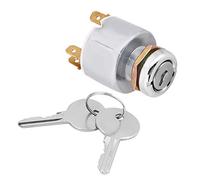 Qiilu Llave de arranque Commandes de commutateur d'allumage de démarrage Automatique à 3 Positions pour Voiture Universelle 12V avec 2 clés SPB501 T5r241