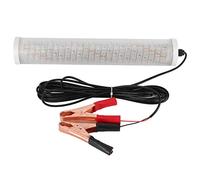 Qiilu Lumière de Pêche à Del, Lampe de Détecteur de Poisson LED sous-Marine, Le Leurre de Pêche de Nuit Submersible Attire Les Mariganes/crevettes/calamars/Krill, Pêche Attirer Leurre Lumière