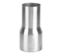 Qiilu manchon reducteur echappement Connecteur de Tuyau D'échappement, Pièce Modifiée Universelle de Réducteur D'adaptateur de Tube de Connecteur de Tuyau D'échappement D'acier Inoxydable (51-63MM)