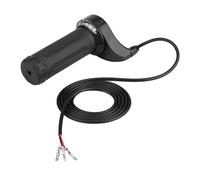 Qiilu Moto Câbles d’accélérateur, Accélérateur de moto universel Scooter électrique Twist Speed Throttle Grip avec 3 fils