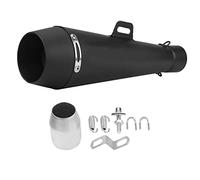 Qiilu Moto systèmes d'échappement Silencieux Tuyau, Tuyau de Silencieux d'échappement Universel de 51 mm pour Moto pour CBR1000 R6