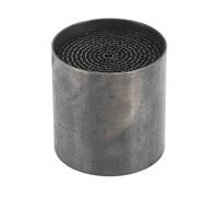 Qiilu Moto Tuyau D'échappement Catalyseur en Fer Avant Moyen Silencieux D'échappement Catalyseur Haute sécurité Universel pour Moto (48 * 50mm)