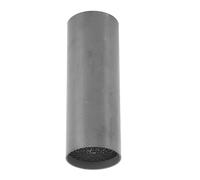 Qiilu Moto Tuyau D'échappement Catalyseur en Fer Avant Moyen Silencieux D'échappement Catalyseur Haute sécurité Universel pour Moto (35 * 100mm)