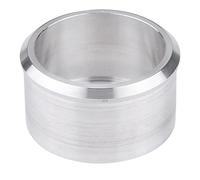 Qiilu Motocross Aluminium 60mm ¨¤ 51mm Connecteur de silencieux d'adaptateur de tuyau d'¨¦chappement de moto