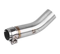 Qiilu Motos systèmes d'échappement Collecteurs d'échappement, Lien intermédiaire de tuyau d'échappement de moto pour GSR750 2011-2015