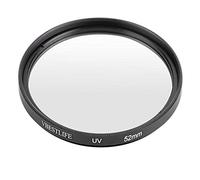 Qiilu Objectif de caméra, Objectif de Filtre UV Univesal Filtres protecteurs Ultra Minces pour appareils Photo Reflex numériques(52 MM)