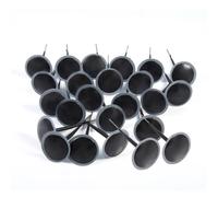 Qiilu Patch de bouchon de pneu Réparation de crevaison de pneu tubeless automatique 24 pcs Patch de prise de champignon