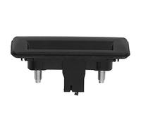 Qiilu Poignée de hayon arrière avec verrou de porte arrière 5J08827566E Compatible avec Skoda Fabia, Roomster, Superb, Yeti et Audi A1 (2011-2016)