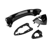 Qiilu Poignée de Porte Extérieure côté Conducteur Avant Gauche Extérieur pour E53 X5 2000 2006 51218257737 pour Poignée de Porte X5 2005 E53 Transporteur Avant Droit Conducteurs