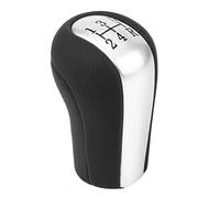 Qiilu pommeau de vitesse Bouton de changement de vitesse de voiture, bouton de changement de vitesse à levier de vitesse à 5 vitesses pour voiture Verso Avensis