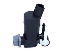 Qiilu Pompe de Lave-glace, Moteur de Pompe de Lave-glace 2 Sorties 1355124 de Remplacement pour C-/Focus/Mondeo