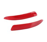 Qiilu Réflecteur de pare-chocs arrière de voiture, 63217158949 63217158950 réflecteur de pare-chocs arrière rouge adapté pour E70 X5 2007-2013(Gauche droite)