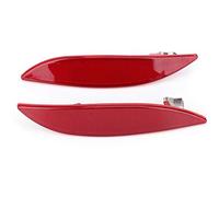 Qiilu Réflecteur de Pare-Chocs, Bandes de réflecteur de Pare-Chocs arrière Gauche et Droite 265600004R pour MK3 2008-2013 reflector