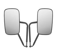 Qiilu Rétroviseur latéral de voiture avec support pour accessoires de voiture JL JK TJ LJ YJ R7p487