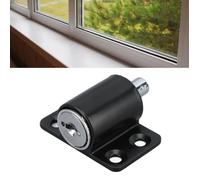 Qiilu Serrure de sécurité pour portes et fenêtres Serrure de Fenêtre Coulissante, Butée de Fenêtre de Porte en bricolage bloque