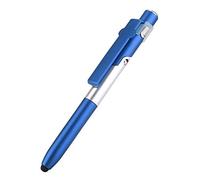 Qiilu Stylo Capacitif Stylos à Bille Capacitifs pour écran Tactile 4 en 1 avec Lumière LED pour Stylo Tactile Capacitif Pliable Stylet/Support de Téléphone Portable Support 1 écran