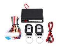 Qiilu Systèmes de Verrouillage centralisé d'entrée sans clé de Voiture Serrure de Porte Verrouillage Central kit de contrôle à Distance Universel