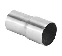 Qiilu tube d'échappement 57 63 Connecteur de Tuyau D'échappement, Pièce Modifiée Universelle de Réducteur D'adaptateur de Tube de Connecteur de Tuyau D'échappement D'acier Inoxydable (57-63MM)