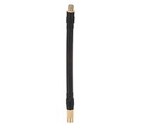 Qiilu Tuyau de Rallonge d'air de Compresseur Portable, Tuyau de Rallonge de Gonfleur de Pneu de 6,3 Pouces pour Tuyau de Gonflage électrique, Moto, Automobile