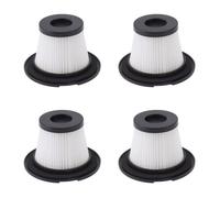 Qiilu Vacuum Cleaner Replacement Filter 4pcs Aspirateur Remplacement Filtre à Vide Remplacement Lavable Aspirateur Filtre