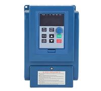 Qiilu variateur de frequence 380v 1 Pc 380VAC Variateur de Fréquence VFD Régulateur de Vitesse pour 3 Phases 4kW AC Moteur Précision Variateur de Fréquence monophasé