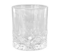 Qiilu verres à whisky 300 ml Verres à whisky 300ml Surfaces gravées Verre de qualité alimentaire Verres à roches légères pour