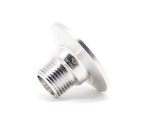 QiiMii 3,8 cm Tri Clamp Tri Clover Fittings to NPT 1/2" Male thread Adapter SS304
