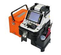 QIIRUN AI-20 Soudeuse Fibre Optique avec Cliveuse fibre optique électrique en une étape Fusion Splicer AI-20 mis à niveau à partir de AI-10A épissage 6s et chauffant 15s avec OPM VFL Batterie 7800mAh