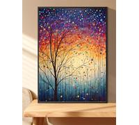 Qijinn 5D Diamond Art Painting Kit,Colorful Tree of Life diamond art Kits for Adults,DIY Round Full Drill Diamond Painting Rhinestone Canvas Embroidery Craft for Home Wall Decor Gifts 100x130 cm