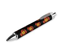 QIJIUU Revolution Stylo à bille rétractable pour homme et femme 0,5 mm