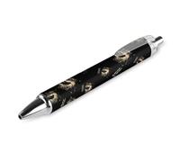 QIJIUU Stylo à bille personnalisé avec inscription « If They Ask You Never Saw Me » - Cadeau noir