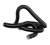 Qikaide Tuyau d'air flexible en aluminium de 500 cm pour chauffages de stationnement diesel, tuyau d'aération chaud de 5 m, ajustement universel pour systèmes de ventilation de véhicule (60 mm)