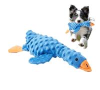 Qikam Jouet Chien en Peluche - Jouets pour Animaux Squelette - Stimulation Sensorielle Cache Friandise Entraînement Cérébral Nettoyage Dentaire pour Mâchouilleur