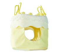 Qikam Maison de Refroidissement pour Oiseaux, lit nid d'élevage de perroquets, Hamac Respirant pour Petits Animaux, Maison, Oiseau, hamac, Hamac Stable pour Oiseaux, lit-balançoire, cabane pour