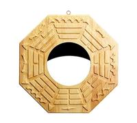 Qikam Miroir Bagua, Miroir Bagua Feng Shui en Chinois Traditionnel pour la Protection Contre Les énergies Actives nocives (Miroir Convexe/Miroir concave)