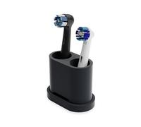 Qikfresh - 2 Supports de Brosse à Dents et Porte-Brosse à Dents - pour têtes de Brosse à Dents Oral B, IO, Philips Sonicare, Waterpik, Fairywill - en Silicone Alimentaire